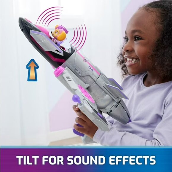 PAW Patrol: The Mighty Movie Transforming Rescue Jet with Skye Mighty Pups - Picture 3 of 6